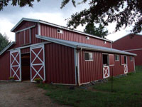 Front of Barn